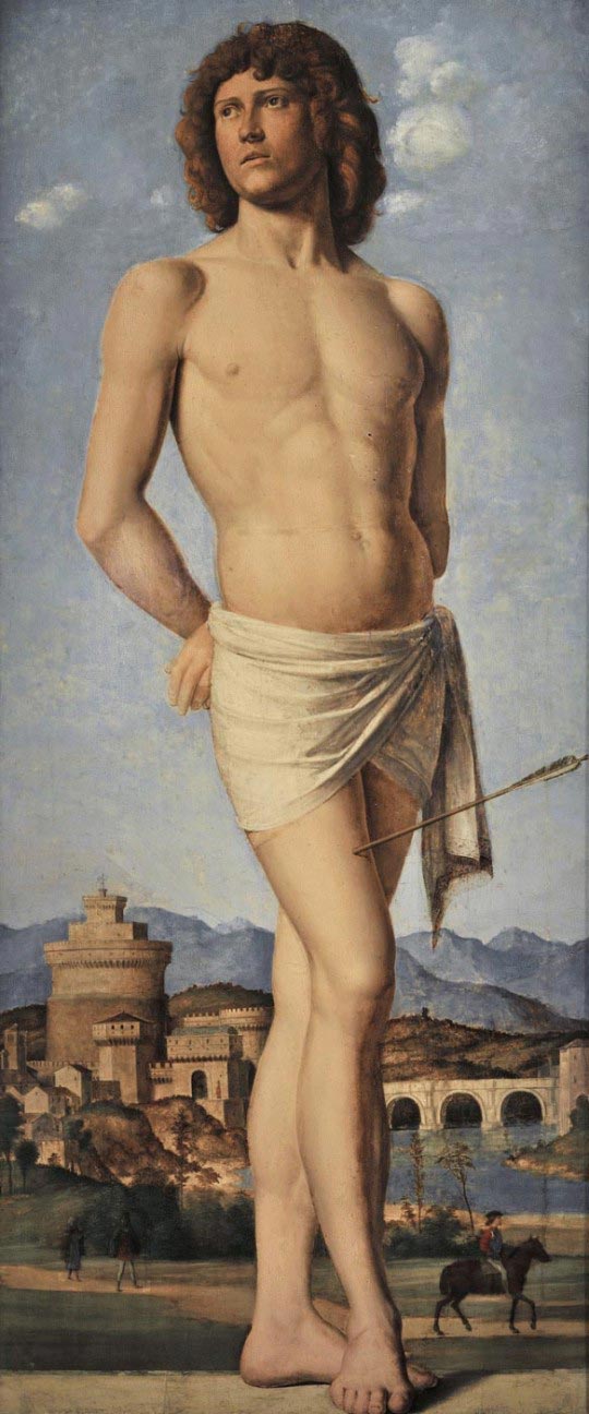 Saint Sébastien, Cima, 1500-1502, Musée des Beaux-Arts de Strasbourg