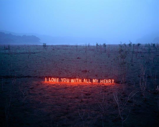 Jung Lee, I love you with all my heart, From the series, 160cm x 200 cm, 2010