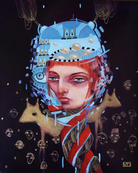 Vanessa Dakinsky, The blue friend