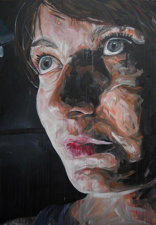 Fred Calmets, Up et Down, 140 cm x 210 cm, Acrylique, 2012