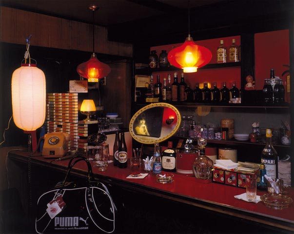 Yutaka Takanashi, Golden Gai street, Bar Hakata, 1982, Yutaka Takanashi 