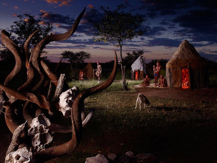 Floriane de Lassée, Himbas, série Inside Africa