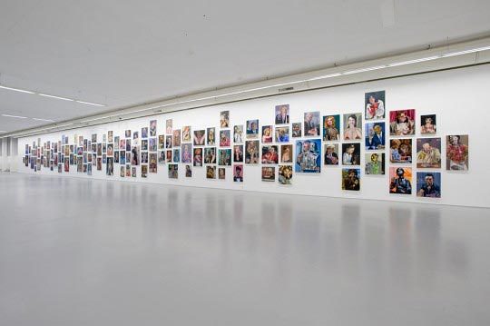 Dawn Mellor, Installation view at Migros Museum Für Gegenwartskunst, Zurich 