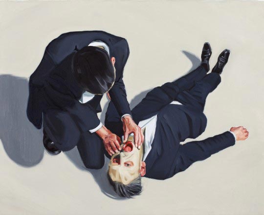 Peter Rothmeier Ravn, If you could see me (upside down), 2011 