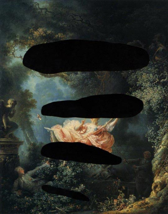 Chad Wys, Fragonard With Halos, 2010