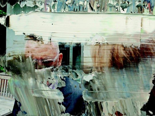 Photo peinte de Gerhard Richter issues du catalogue de l’exposition « Photo Peintes » organisée par le musée Morsbroich de Leverkusen 