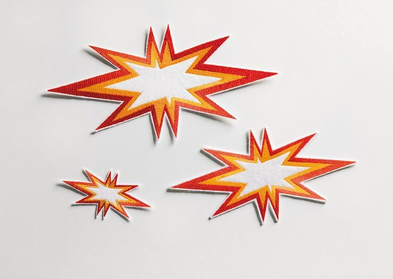 Jiri Geller, Embroidered Explosion