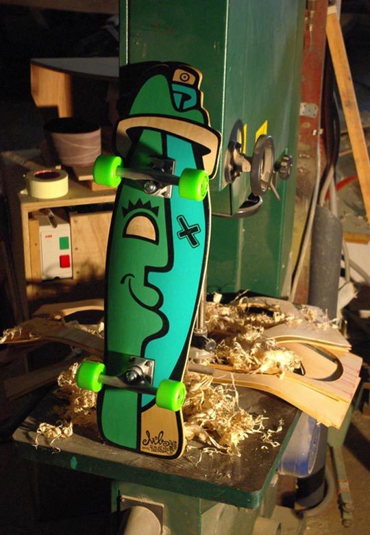 Nils Inne, Skateboard Custom