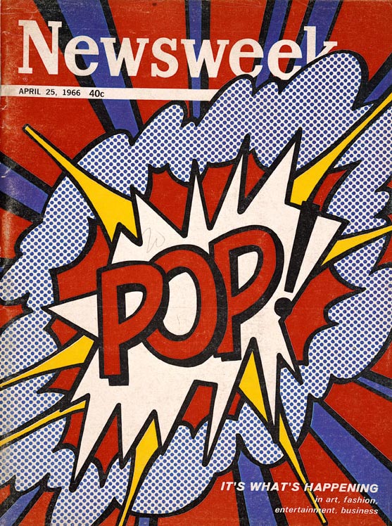 Roy Lichtenstein, Pop Cover illustration for Newsweek