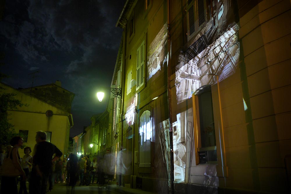 At Rencontres d'Arles 2012, Projection