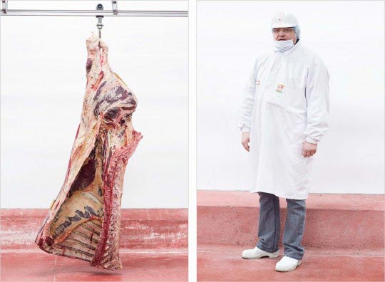 Adrien Ehrhardt, photographie extraite de la série « Meat Your Maker » 