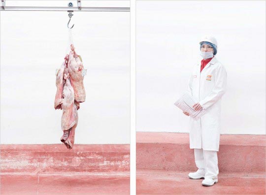 Adrien Ehrhardt, photographie extraite de la série « Meat Your Maker » 