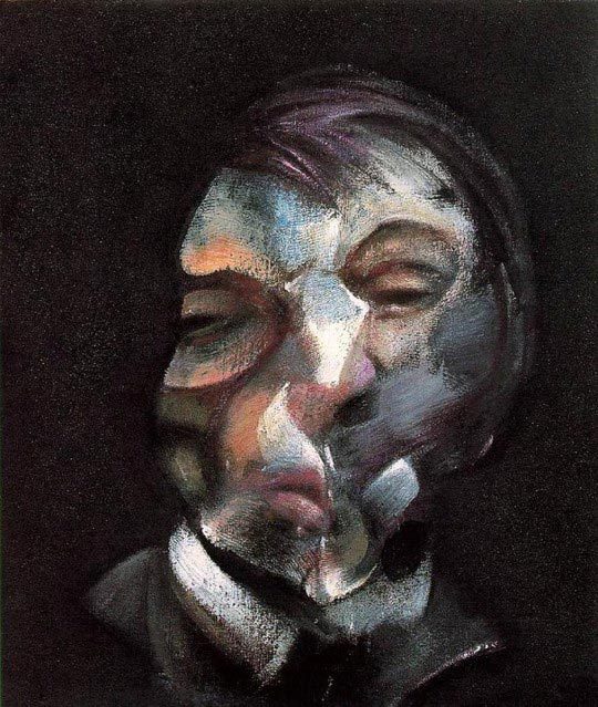 Francis Bacon, Autoportrait, huile sur toile, 1971 