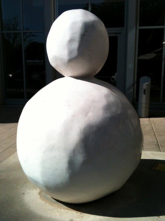 Gary Hume, Back of a Snowman