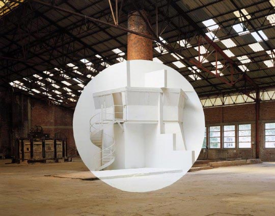 Georges Rousse, Meisenthal 2002