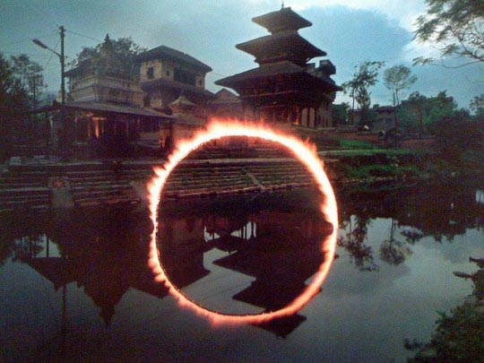 Georges Rousse, Panauti 2005