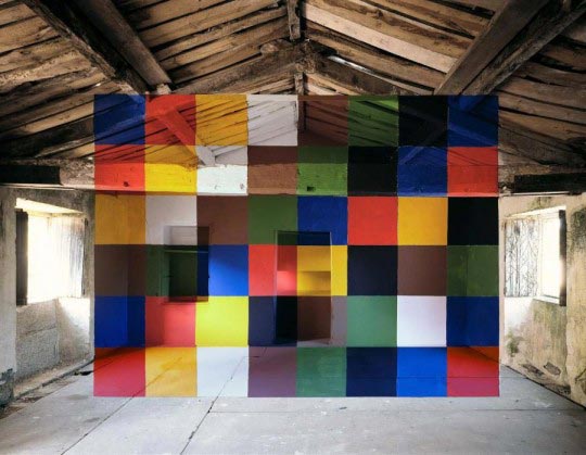 Georges Rousse, Sargadelos 2001