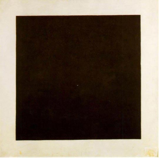 Kazimir Malevitch, Carré noir sur fond blanc, 1915