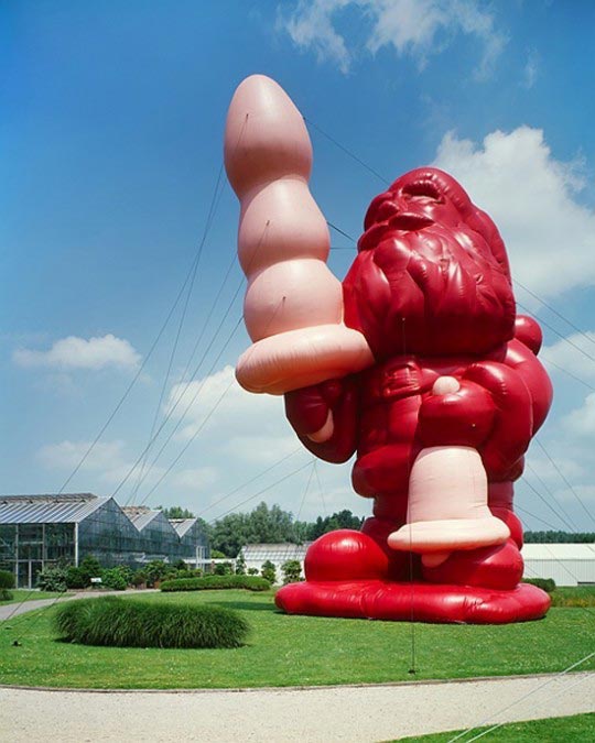 Paul McCarthy, Santa Claus with a Butt-Plug, 2009