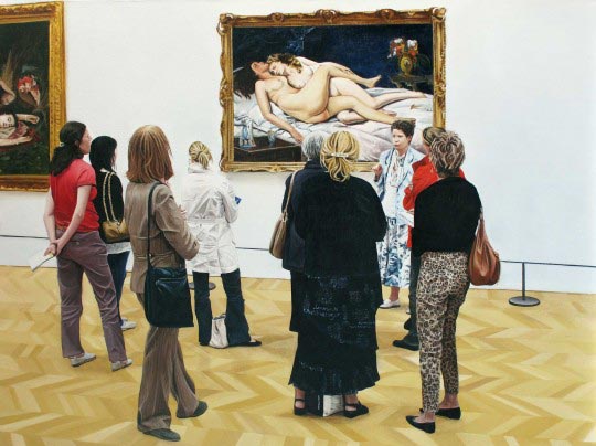 Thomas Lévy-Lasne, Devant Courbet, 2011