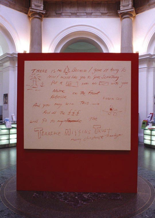 Tracey Emin, Tate Britain Christmas Tree, 2002 