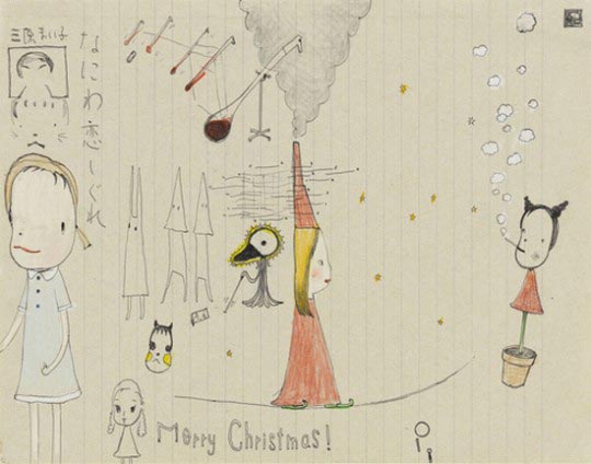 Yoshitomo Nara, Merry Christmas !, 1992-2000
