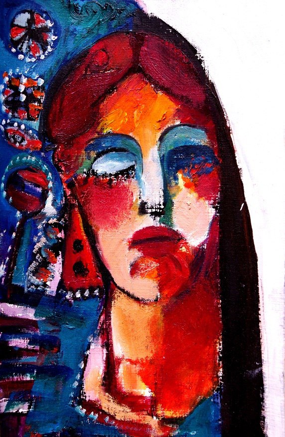 Laven Chegeni, Untitled (Woman), 2012, 24x32 cm 