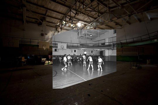 Detroit Urbex, Now and Then, basket