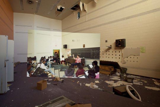 Detroit Urbex, Now and Then, La salle de musique