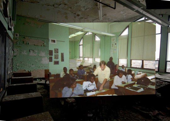Detroit Urbex, Now and Then, salle de classe