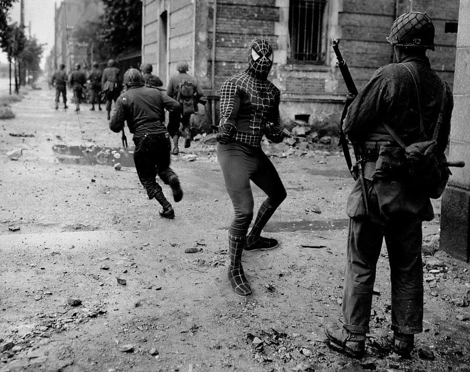 Spiderman - Cherbourg, Normandy 1944
