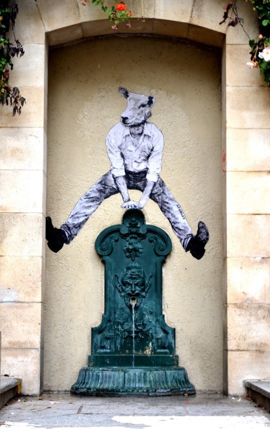 Levalet, Saute mouton