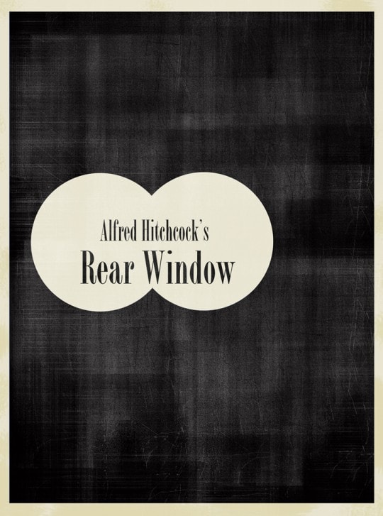 Rémy Baudequin, rear window, alfred hitchcock's