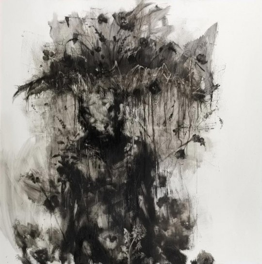 Antony Micallef, Minotaur with fauna, huile sur linen