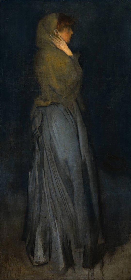 James Abbott Mcneil Whistler, Arrangement in Yellow and Grey