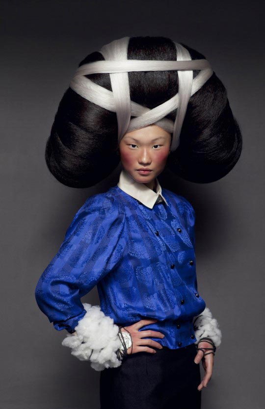 LA MIAO, en collaboration avec Nicolas Jumjack hairstylist