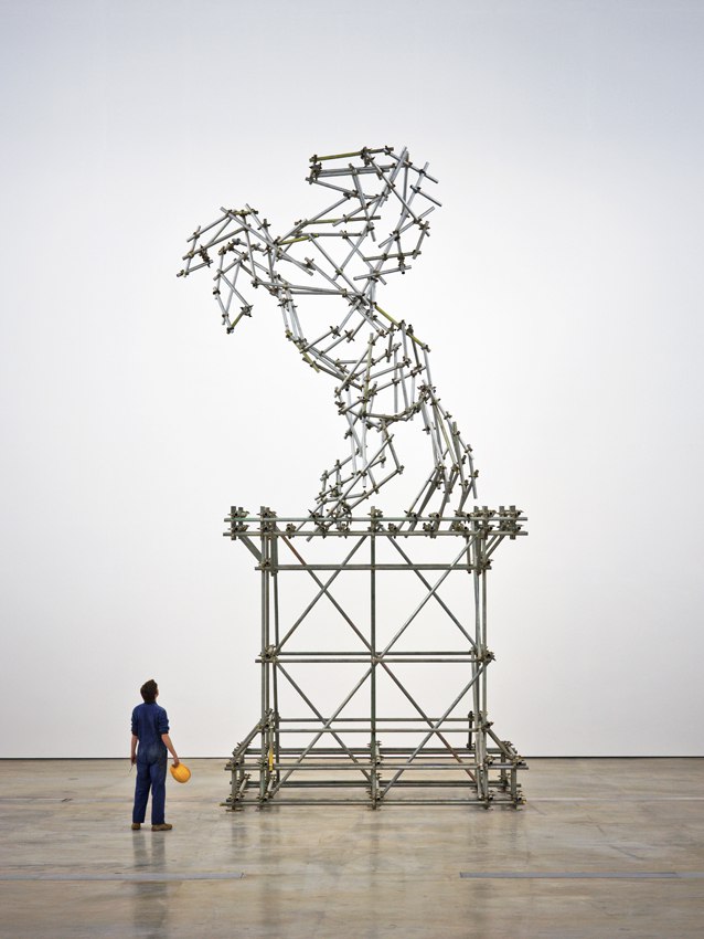 Ben Long, Horse Scaffolding Sculpture