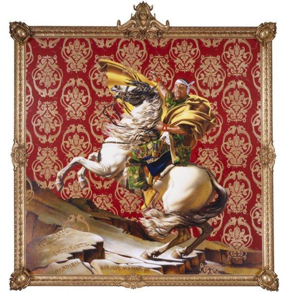 Kehinde Wiley, Napoleon Leading the Army Over the Alps