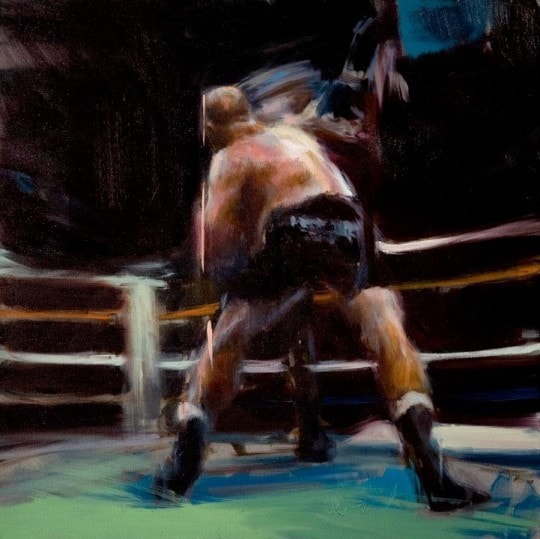 Jérôme Lagarrigue, série Boxing: Collision Sequence # 3 frame 3