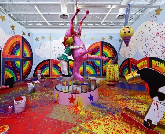 Richard Jackson, The Little Girl’s Room (Installation view)