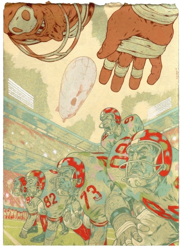 Andrew DeGraff, Playing Away