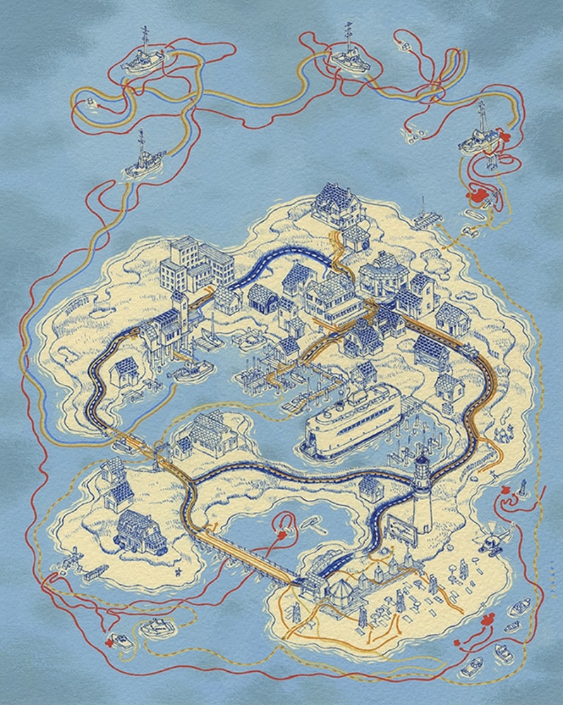 Andrew DeGraff,  Paths of Amity