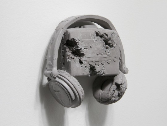 Daniel Arsham, Obsidian Eroded Walkman