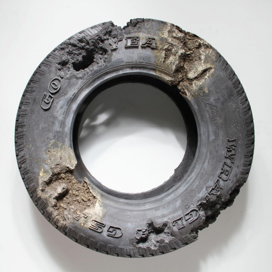 Daniel Arsham, Steel Eroded Tire