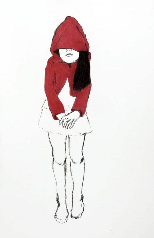 Ayako David Kawauchi, Le manteau rouge