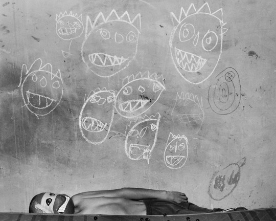 Roger Ballen, room of the ninja turtles