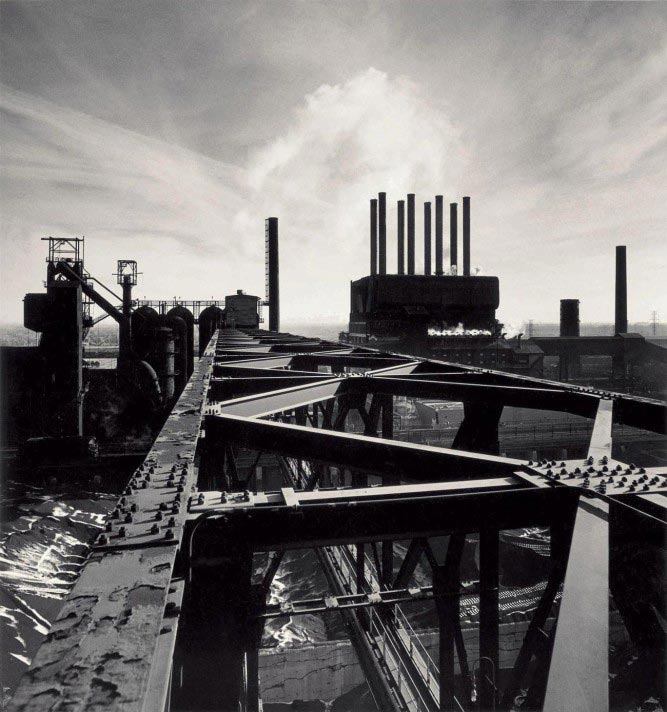 Michael Kenna, The Rouge, Study 87, Dearborn