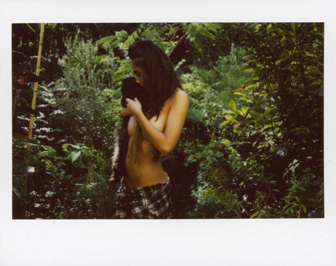 © Ludovica Anzaldi, Lola, polaroïd, 2014.