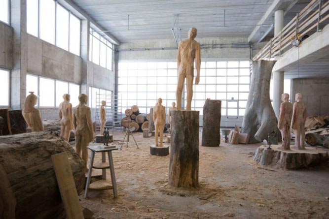 Aron Demetz, Atelier Ortisei