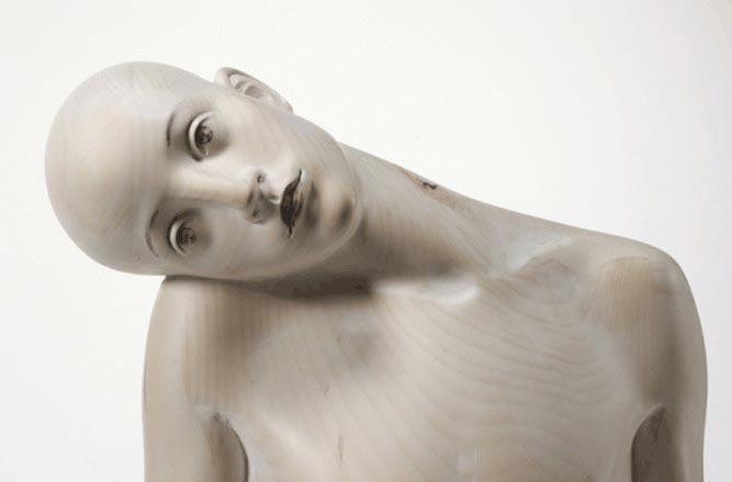 Aron Demetz, Winter, Limewood